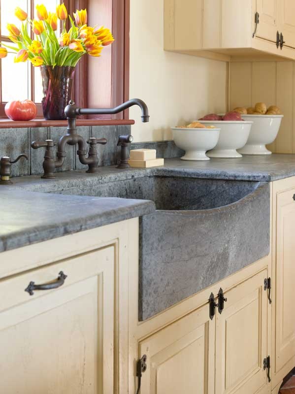 stone farm sink