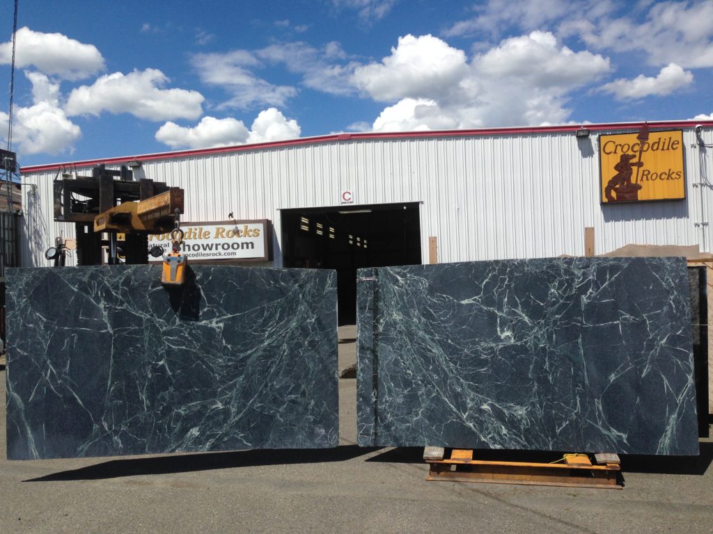 Elegant blue soapstone