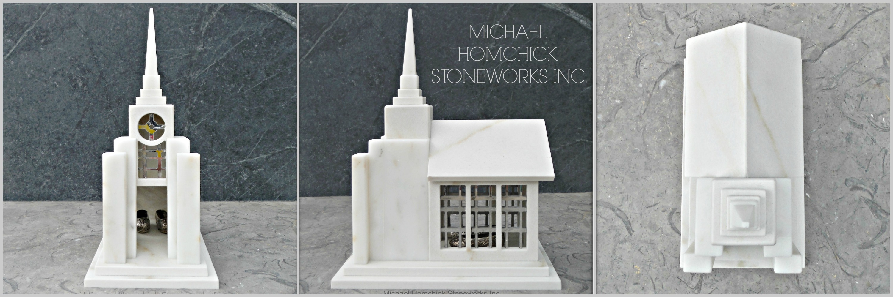 small marble church